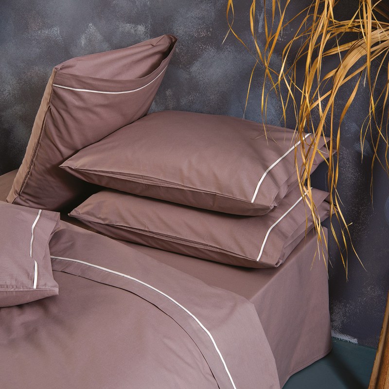 Σετ Σεντόνια Βαμβακερά Υπέρδιπλα 240x260εκ. Ios Espresso SB HOME (Ύφασμα: Βαμβάκι 100%, Τύπος κατωσέντονου: Χωρίς Λάστιχο, Χρώμα: Καφέ, Μέγεθος: Υπέρδιπλα) - Sb home - 5206864063587